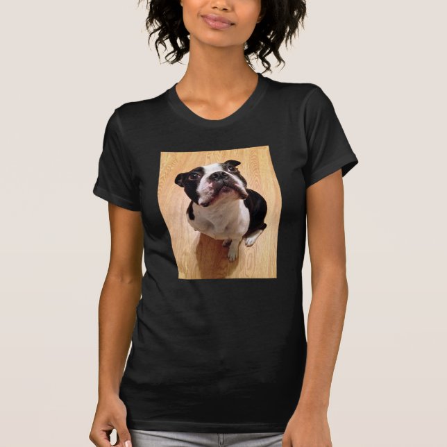 Boston Terrierhund Tee (Framsida)