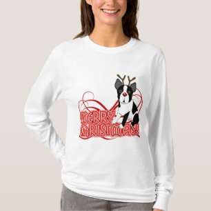 Boston Terrierjul T Shirt