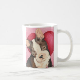 Boston Terrierkärlek Kaffemugg