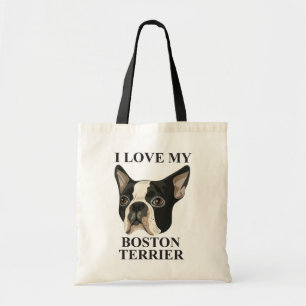 Boston Terrierkärlek Tygkasse
