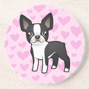 Boston Terrierkärlek Underlägg