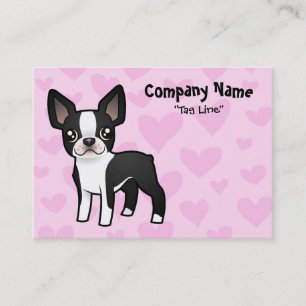 Boston Terrierkärlek Visitkort