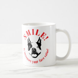 Boston Terrierleende - nominellt värde Kaffemugg