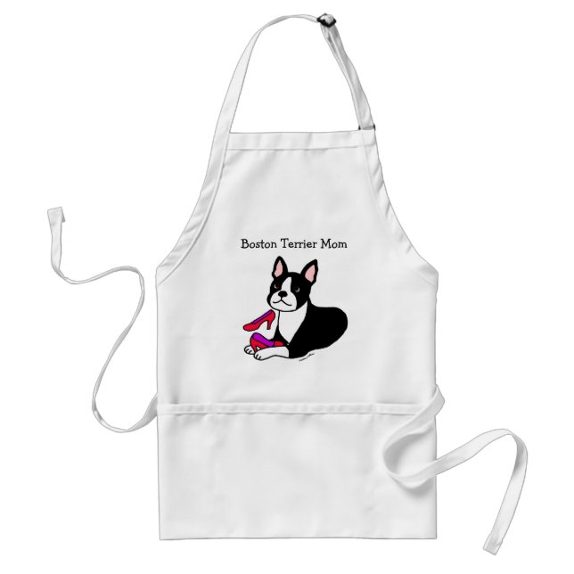 Boston Terriermamma (mors daggåvor) Förkläde (Framsidan)