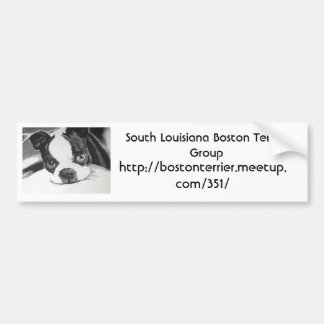 Boston TerrierMeetup grupp Bildekal