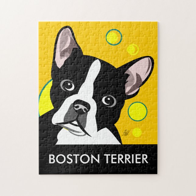 Boston Terrierpussel Pussel (Vertikal)