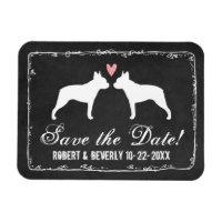 Boston Terriers Bröllop Save the Date