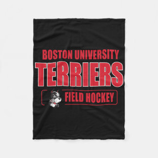 Boston Terriers Icon Script Fälthockey - Neutral Fleecefilt
