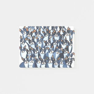 Boston Terriers Post-it Block