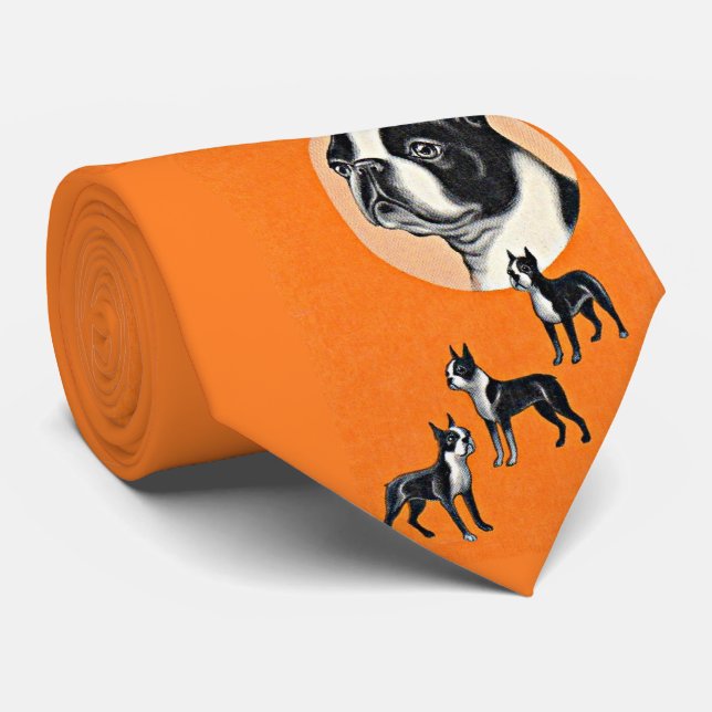 Boston terriers print slips (Rullad)
