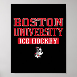 Boston Terriers Vintage Lagishockeylag - Neutral Poster