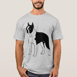 Boston Terrierskjorta Tee