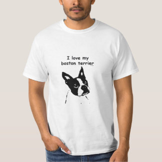 Boston TerrierT-tröja Tee