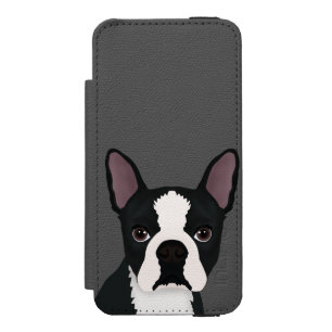 boston terriertecknad