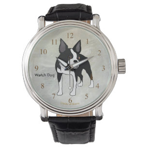 Boston Terriervakthund Armbandsur