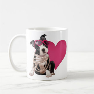 Boston Terriervalp Kaffemugg