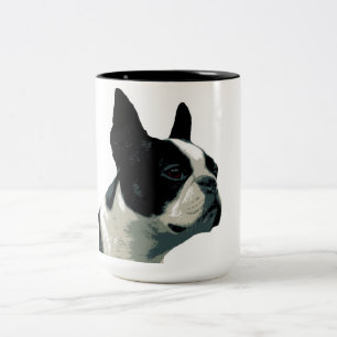 Boston Terrior Två-Tonad Mugg