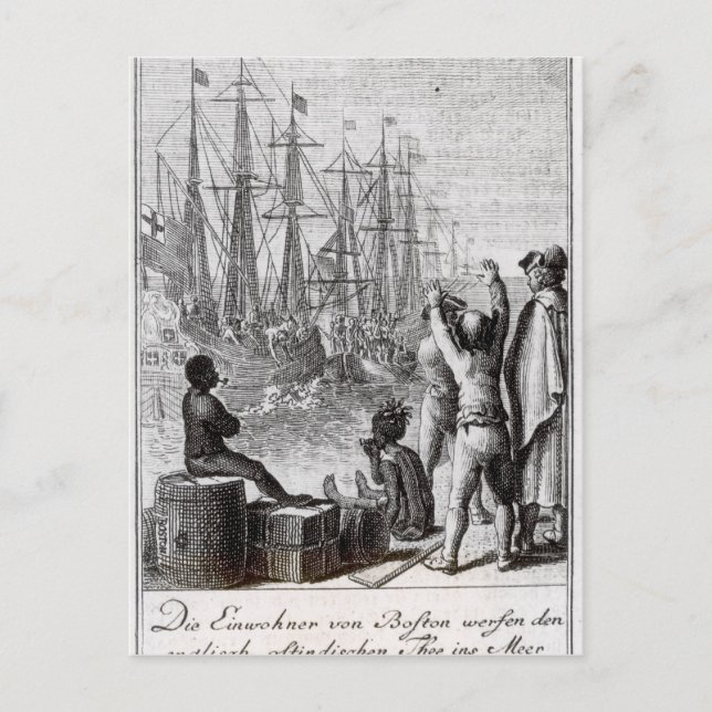 Boston Throws invånare Vykort (Framsida)