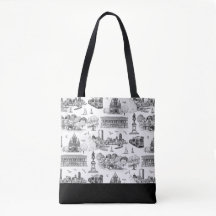 Boston Toile (årsjubileums utg.) Svart/Vit