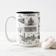 Boston Toile (årsjubileumsutgåva) Svart/Vit