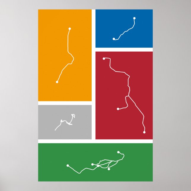 Boston - Transitpaletter Poster (Framsidan)