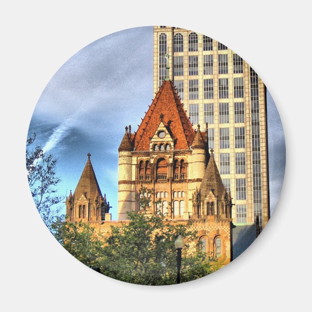 Boston Trinity Church Magnet (Framsidan)