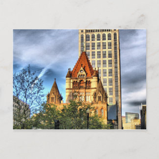 Boston Trinity Church Vykort