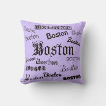 Boston Typsnitt på Lavender
