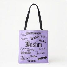 Boston Typsnitt på Lavender