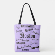 Boston Typsnitt på Lavender