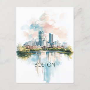 Boston USA Vykort