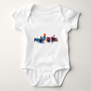 Boston vattenfärghorisont t-shirt