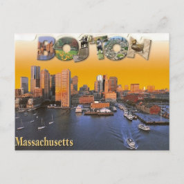Boston Vintage retro vykort