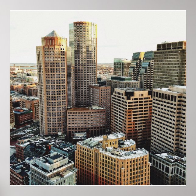 Boston-vy Poster (Framsidan)