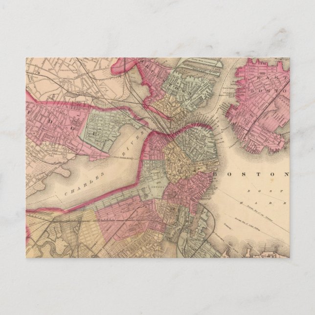 Boston Vykort (Framsida)