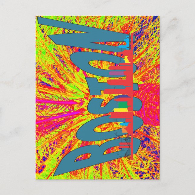 Boston Vykort (Framsida)