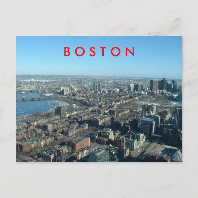 Boston Vykort (Framsida)