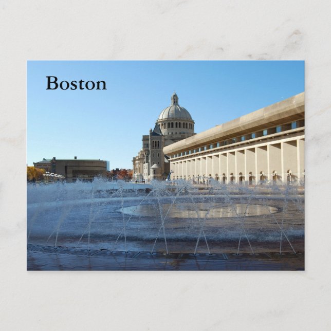 Boston Vykort (Framsida)