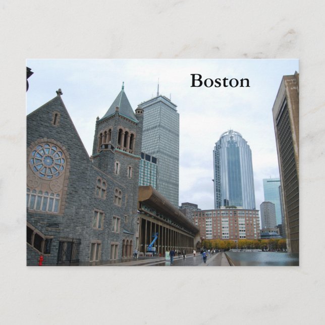 Boston vykort (Framsida)