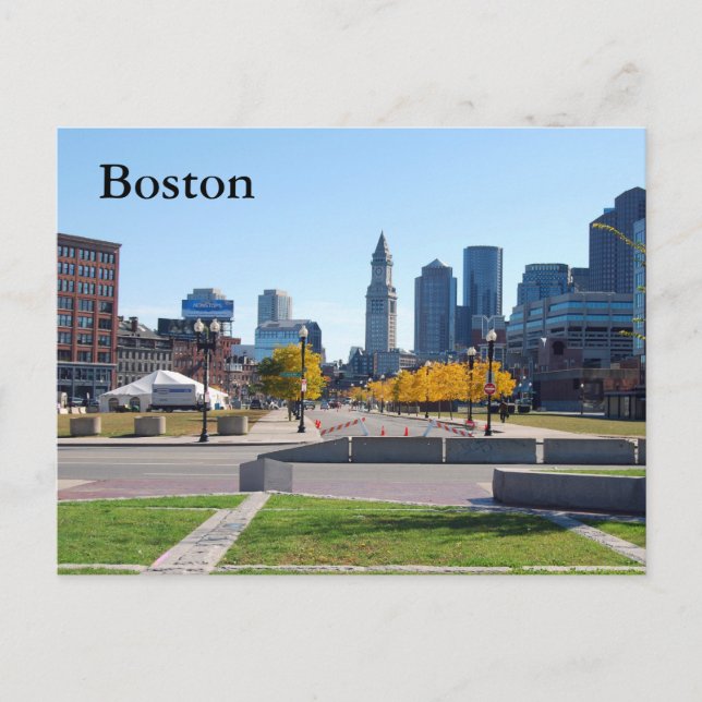 Boston Vykort (Framsida)