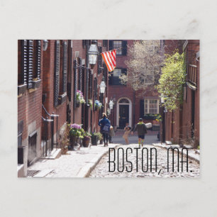 Boston-vykort, fotograf Brad Hines Vykort