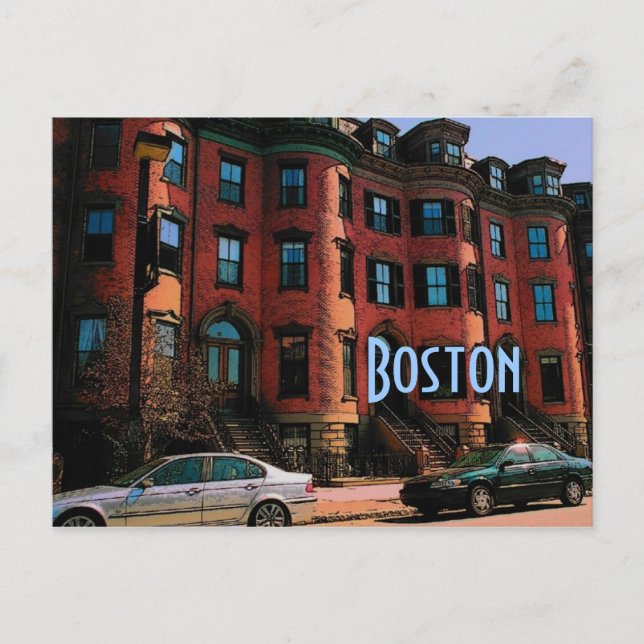Boston-vykort Vykort (Framsida)