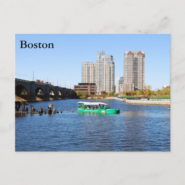 Boston-vykort Vykort (Framsida)