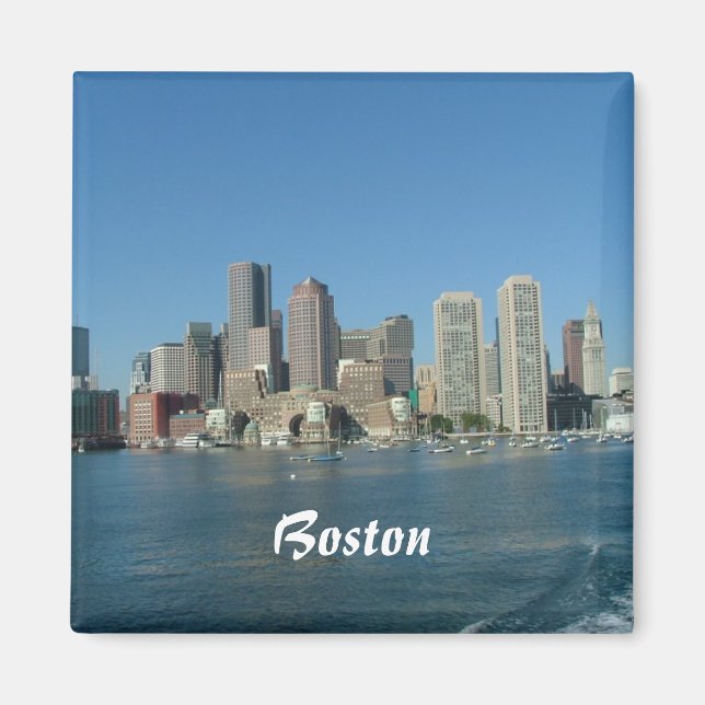 Boston Waterfront Magnet (Framsidan)