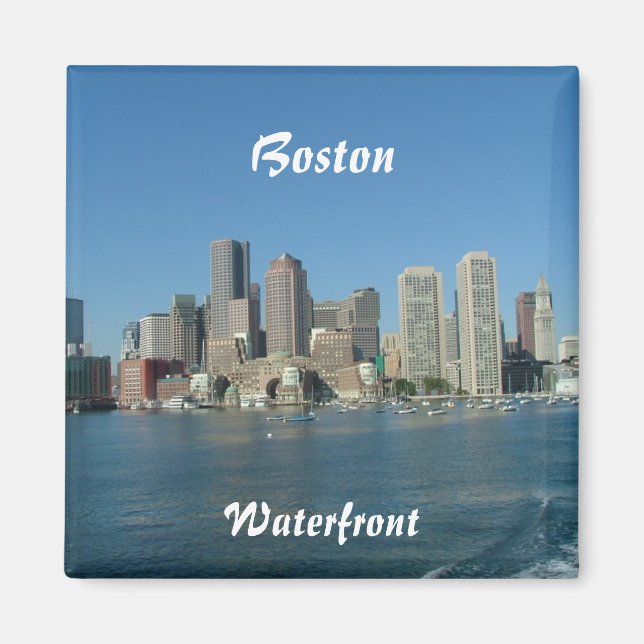 Boston Waterfront Magnet (Framsidan)