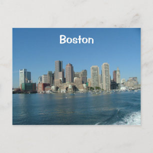 Boston Waterfront Vykort