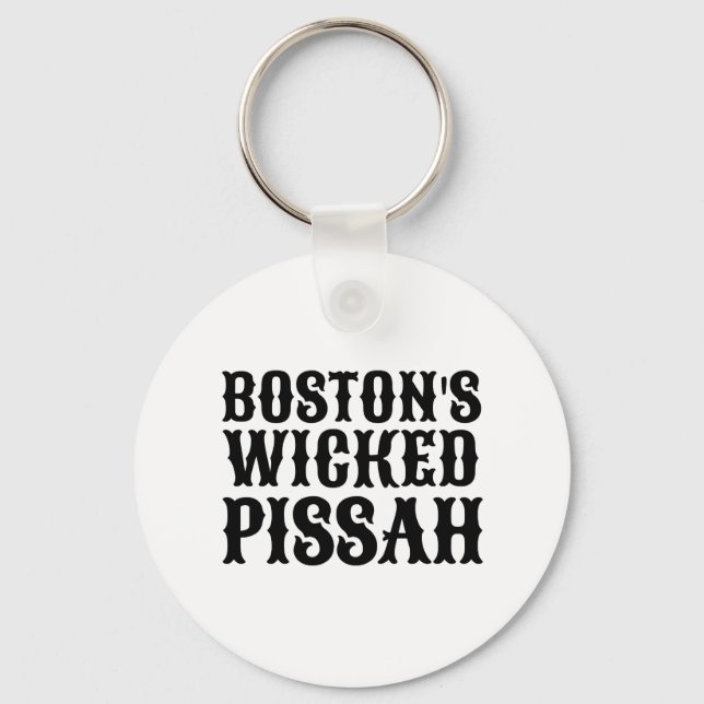 Boston Wicked Pissah Nyckelring (Framsida)