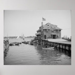 Boston yachtklubb poster