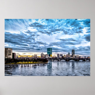 Bostons hjärta poster