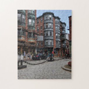 Boston's North End Puzzle Pussel